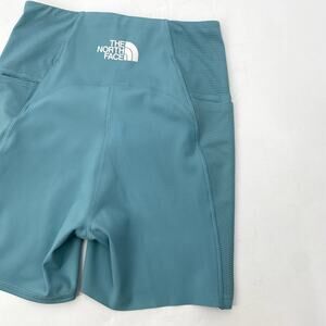 The north Face Blue Bike Shorts